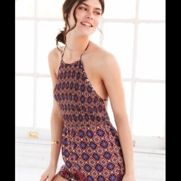 Urban Outfitters Backless Romper - Picture 1 of 6